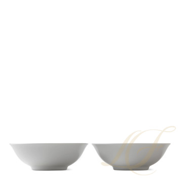 Чаша для мюсли 0,35л, 2шт. коллекции White Fluted бренда Royal Copenhagen