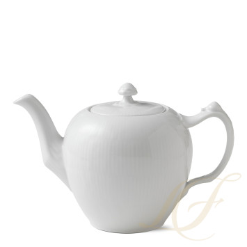 Чайник 1л коллекции White Fluted бренда Royal Copenhagen