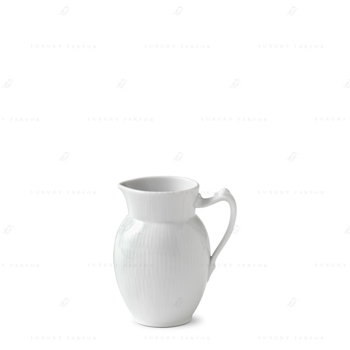 Молочник 0,38л коллекции White Fluted бренда Royal Copenhagen