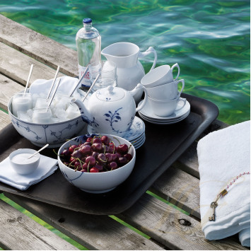 Кувшин 1,7л коллекции White Fluted бренда Royal Copenhagen