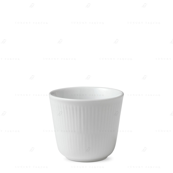 Стакан 0,26л коллекции White Fluted бренда Royal Copenhagen