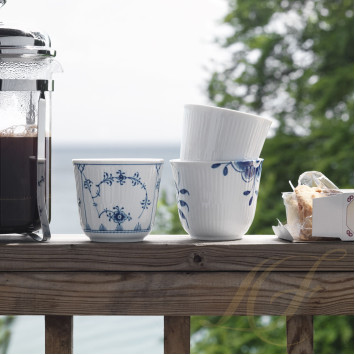 Стакан 0,26л коллекции White Fluted бренда Royal Copenhagen