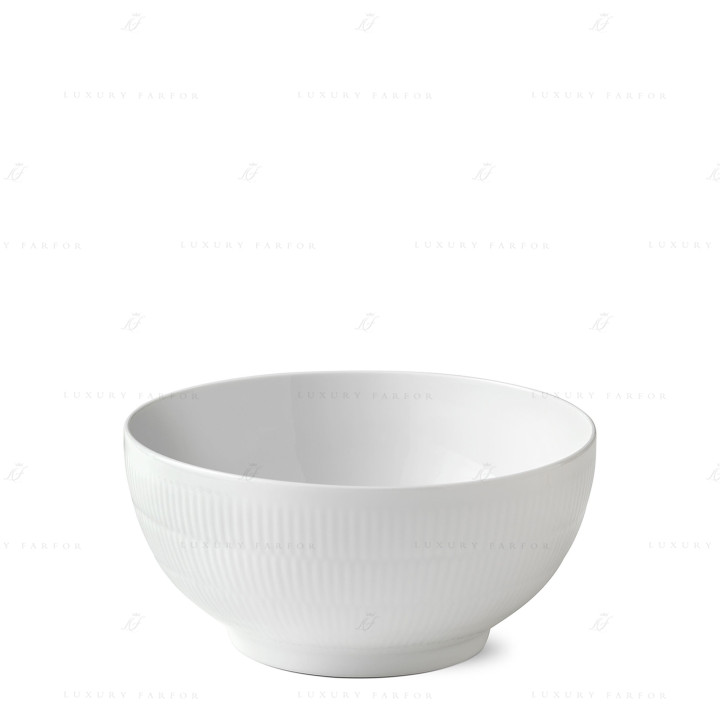 Чаша 3,1л коллекции White Fluted бренда Royal Copenhagen