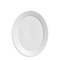 Блюдо овальное 34см коллекции White Fluted бренда Royal Copenhagen