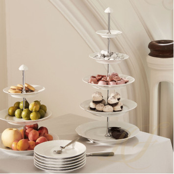 Этажерка 59см коллекции White Fluted бренда Royal Copenhagen