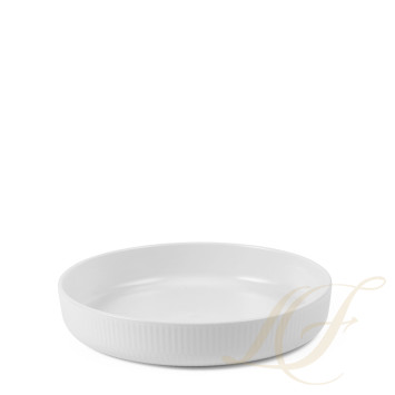 Форма для выпекания 27см коллекции White Fluted бренда Royal Copenhagen