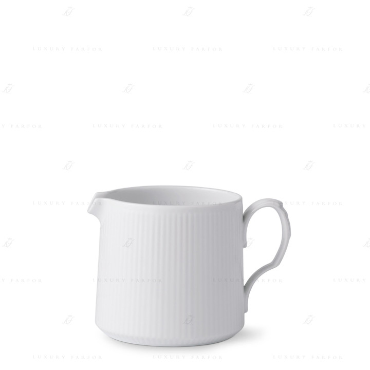 Кувшин 0,7л коллекции White Fluted бренда Royal Copenhagen