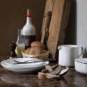 Тарелка 25см коллекции White Fluted бренда Royal Copenhagen