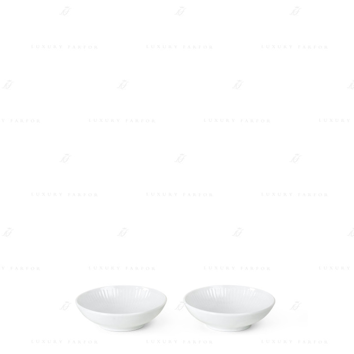 Чаша для соуса 0,09л, 2шт. коллекции White Fluted бренда Royal Copenhagen