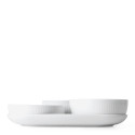 Набор из 4 предметов коллекции White Fluted бренда Royal Copenhagen