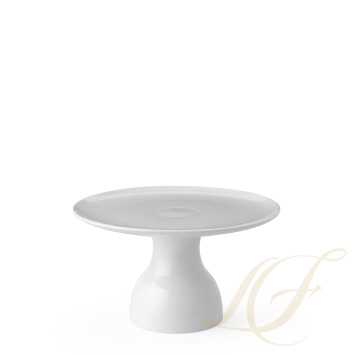 Блюдо на ножке 20см коллекции White Fluted бренда Royal Copenhagen