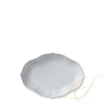 Чаша 22см коллекции White Fluted Half Lace бренда Royal Copenhagen