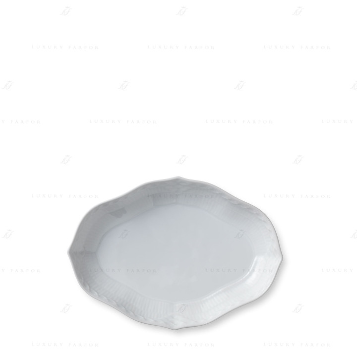 Чаша 22см коллекции White Fluted Half Lace бренда Royal Copenhagen