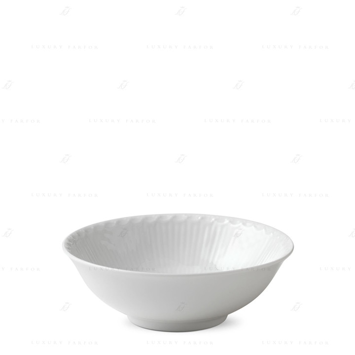 Чаша для мюсли 0,35л коллекции White Fluted Half Lace бренда Royal Copenhagen