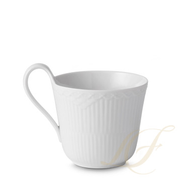 Кружка 0,33л коллекции White Fluted Half Lace бренда Royal Copenhagen