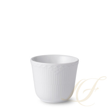 Стакан 0,26л коллекции White Fluted Half Lace бренда Royal Copenhagen