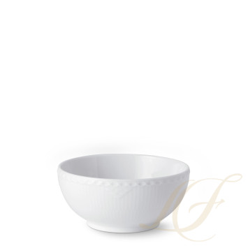 Чаша 0,73л коллекции White Fluted Half Lace бренда Royal Copenhagen