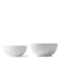 Чаша, 2шт. коллекции White Fluted Half Lace бренда Royal Copenhagen