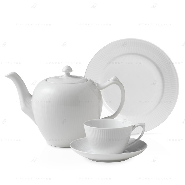 Коллекция White Fluted бренда Royal Copenhagen