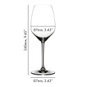 Бокал для белого вина Riesling/Sauvignon Blanc 490мл, 2шт.  коллекции Extreme бренда Riedel