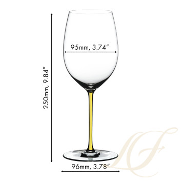 Бокал для красного вина Cabernet/Merlot 709мл, 6шт. коллекции Fatto A Mano бренда Riedel