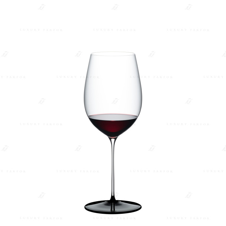 Бокал для красного вина Bordeaux Grand Cru 950мл коллекции Fatto A Mano Black Tie бренда Riedel