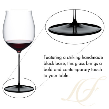 Бокал для красного вина Burgunder Grand Cru 1020мл коллекции Fatto A Mano Black Tie бренда Riedel