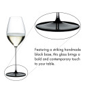 Бокал для шампанского 464мл коллекции Fatto A Mano Black Tie бренда Riedel