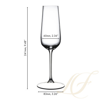 Флюте для шампанского 250мл, 2шт. коллекции Grape бренда Riedel