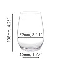 Стакан для белого вина Riesling/Sauvignon Blanc 375мл, 2шт.  коллекции O Wine Tumbler бренда Riedel