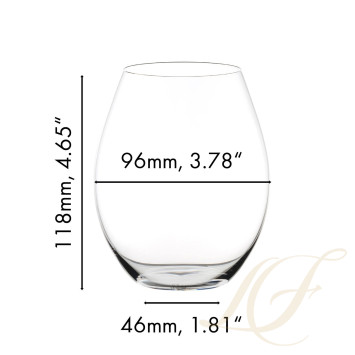 Стакан для красного вина Alte Welt Syrah 570мл, 2шт.  коллекции O Wine Tumbler бренда Riedel