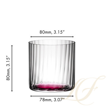 Стакан 330мл, 4шт. коллекции O Wine Tumbler Happy O бренда Riedel