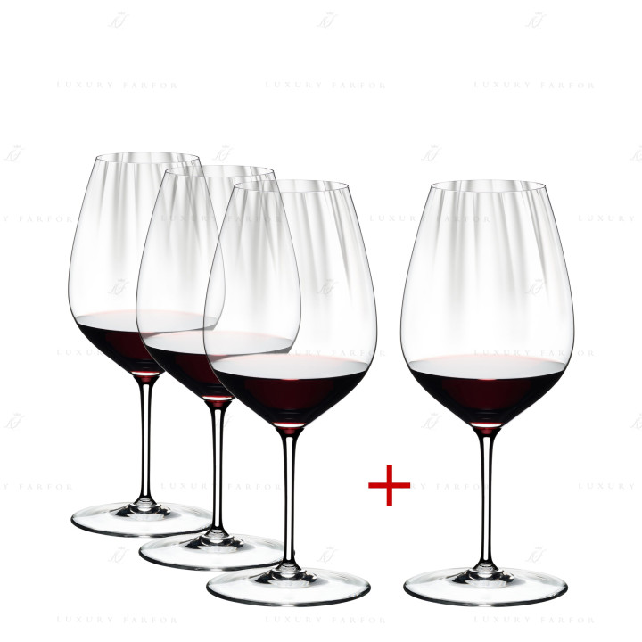 Бокал для красного вина Cabernet/Merlot 834мл, 4шт. коллекции Performance бренда Riedel