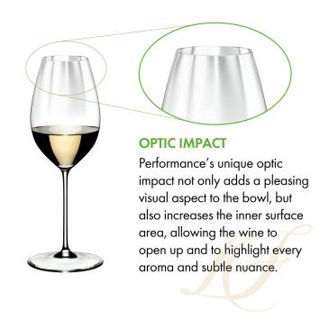 Бокал для белого вина Sauvignon Blanc 440мл, 2шт.  коллекции Performance бренда Riedel