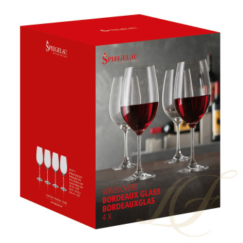 Бокал для красного вина Bordeaux 580мл, 4шт. коллекции Spiegelau Winelovers бренда Riedel