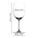 Бокал для красного вина Cabernet/Merlot 709мл, 4шт. коллекции Veritas бренда Riedel