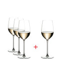 Бокал для белого вина Riesling/Zinfandel 409мл, 4шт. коллекции Veritas бренда Riedel