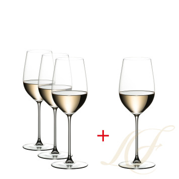 Бокал для белого вина Riesling/Zinfandel 409мл, 4шт. коллекции Veritas бренда Riedel