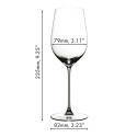 Бокал для белого вина Riesling/Zinfandel 409мл, 4шт. коллекции Veritas бренда Riedel