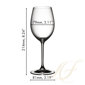 Бокал для белого вина Sauvignon Blanc 350мл, 2шт.  коллекции Vinum бренда Riedel