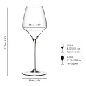 Бокал для шампанского 379мл коллекции Vitis бренда Riedel