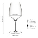 Бокал для красного вина Cabernet/Merlot 768мл коллекции Vitis бренда Riedel