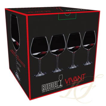 Бокал для красного вина Pinot Noir 700мл, 4шт.  коллекции Vivant бренда Riedel