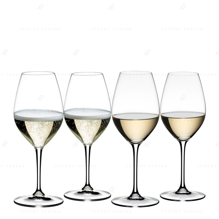 Бокал для бело вина/шампанского 440мл, 4шт.  коллекции Wine Friendly бренда Riedel