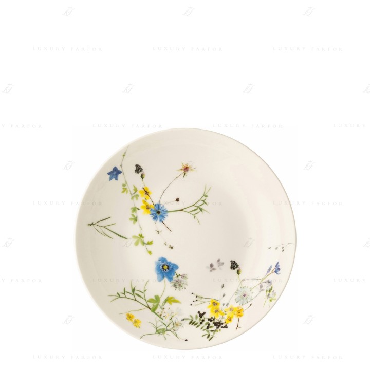 Тарелка суповая 21см коллекции Brillance Fleurs des Alpes бренда Rosenthal