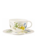 Чашка с блюдцем 0,30л коллекции Brillance Fleurs des Alpes бренда Rosenthal