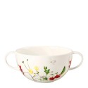 Чаша суповая с блюдцем 0,37л коллекции Brillance Fleurs Sauvages бренда Rosenthal