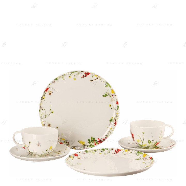 Набор из 6 предметов коллекции Brillance Fleurs Sauvages бренда Rosenthal