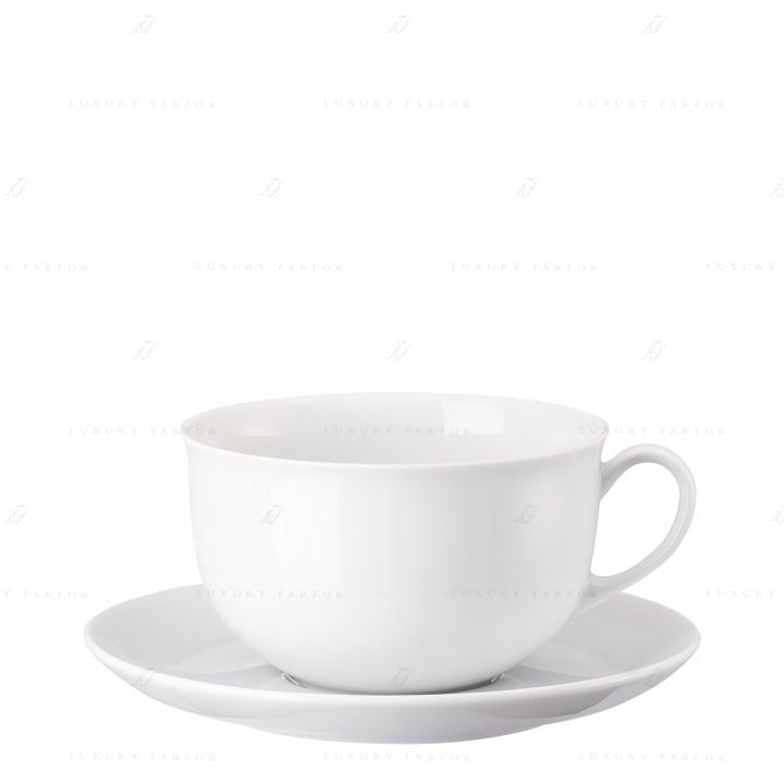 Чашка Café au lait с блюдцем 0,3л коллекции Form 1382 бренда Rosenthal