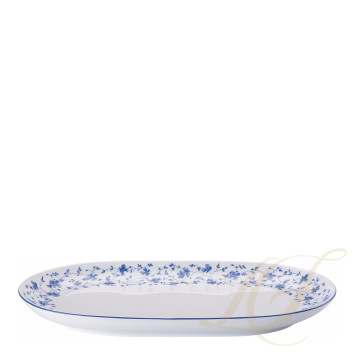 Блюдо овальное 32см коллекции Form 1382 Blaublüten бренда Rosenthal